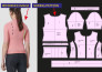 make a clothing sewing pattern and size grading